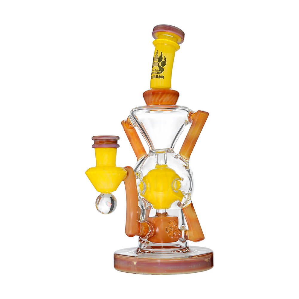 EXO 8" Recycler Dab Rig with Seed of Life Perc