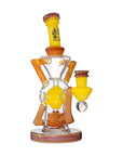 EXO 8" Recycler Dab Rig with Seed of Life Perc
