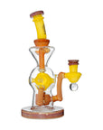 EXO 8" Recycler Dab Rig with Seed of Life Perc