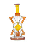 EXO 8" Recycler Dab Rig with Seed of Life Perc
