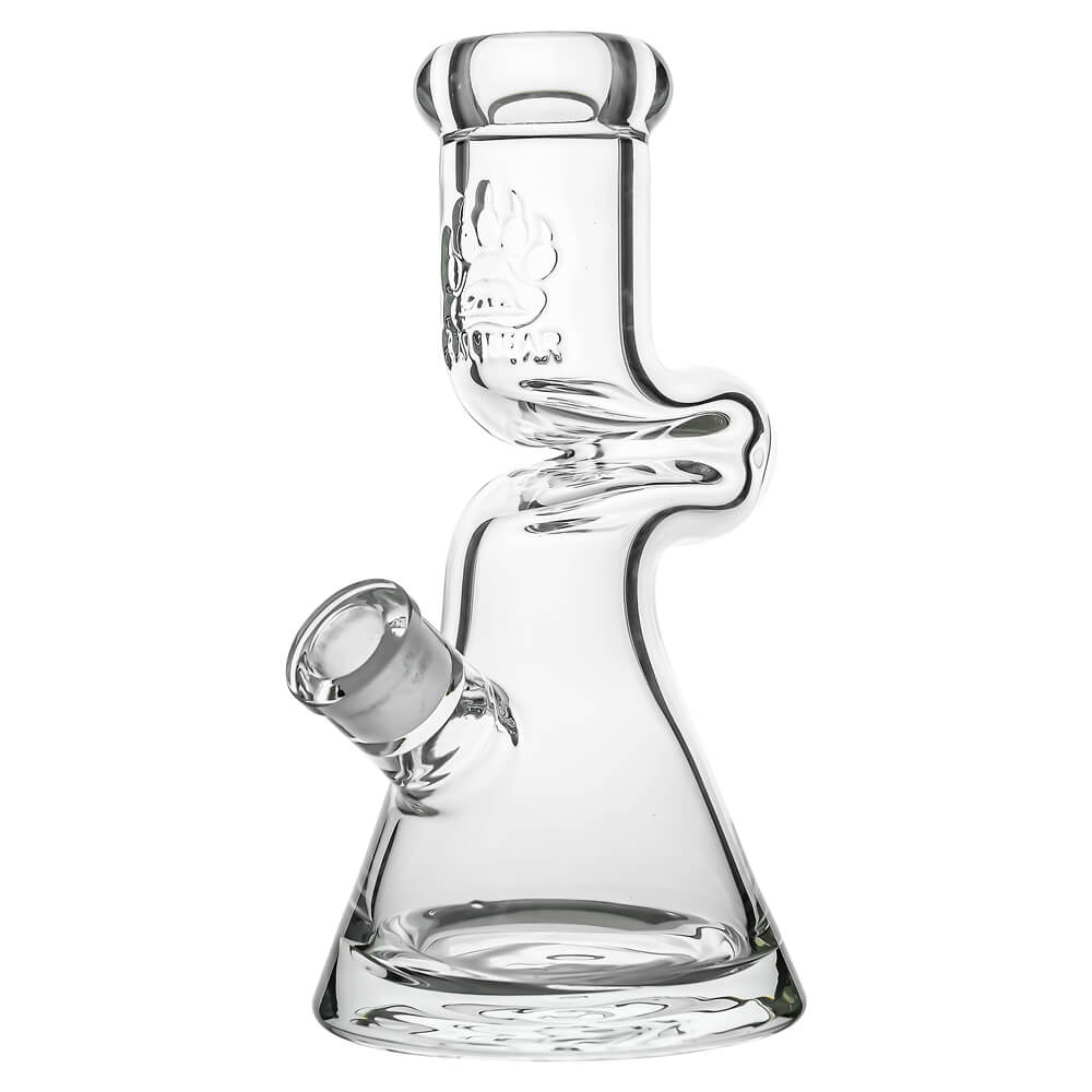 9mm Heavy Duty Z-Curve Beaker Bong - INHALCO
