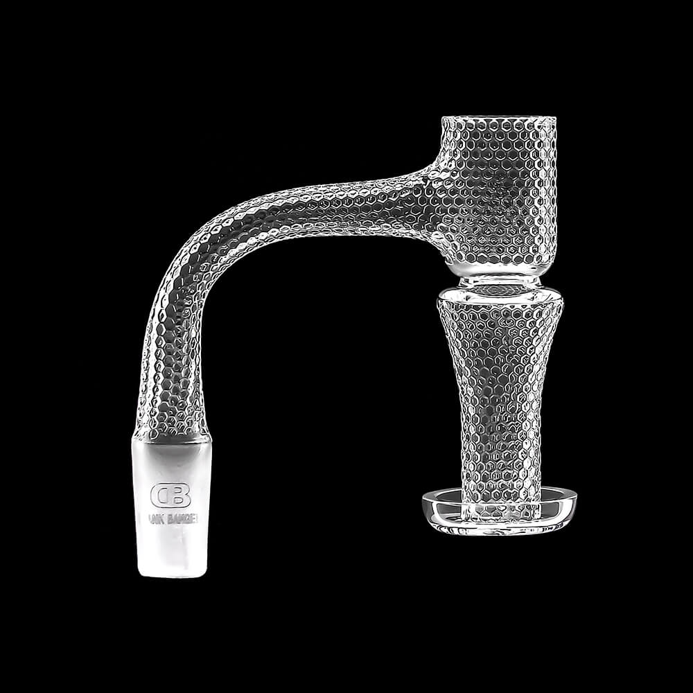 Premium Sandblasted Terp Slurper Full Weld Quartz Banger