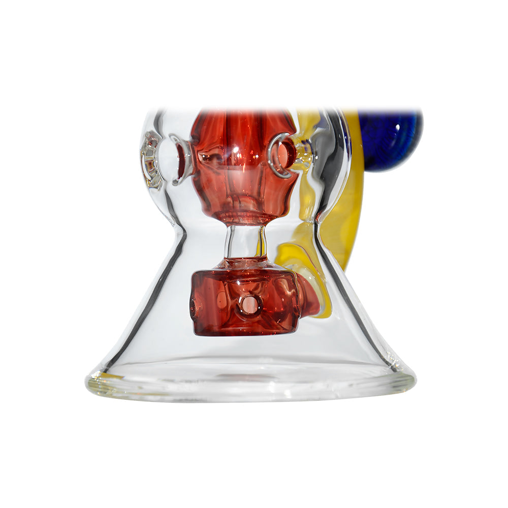 Triple Arm Swiss Fab Incycler Dab Rig With Marble