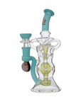 Triple Arm Swiss Fab Incycler Dab Rig With Marble