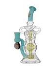 Triple Arm Swiss Fab Incycler Dab Rig With Marble