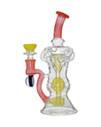 Triple Arm Swiss Fab Incycler Dab Rig With Marble