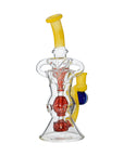 Triple Arm Swiss Fab Incycler Dab Rig With Marble