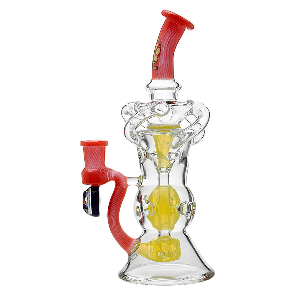 Triple Arm Swiss Fab Incycler Dab Rig With Marble