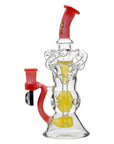 Triple Arm Swiss Fab Incycler Dab Rig With Marble