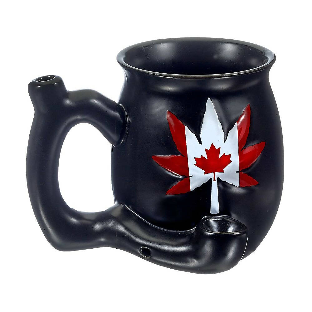 Canadian Flag Roast &amp; Toast Pipe Mug - INHALCO