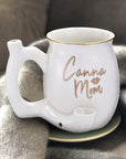 Canna Mom Pipe Coffee Mug - inhalco