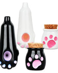 Cat Paw Hand Pipe with Jar