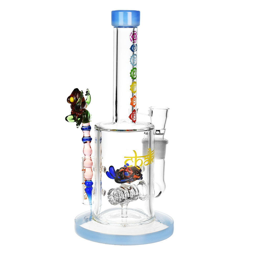 Chakra Frog Bong with Stir Tool