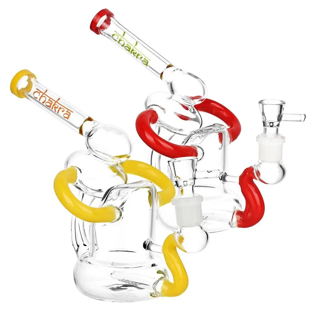 Chakra Recline And Align Recycler Water Pipe