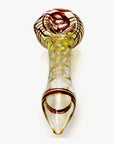 Changing Colors Spiral Glass Hand Pipe