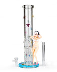 12" Character Figure Base Bong - inhalco