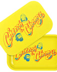 Cheech & Chong x Pulsar Metal Rolling Tray with Lid - INHALCO