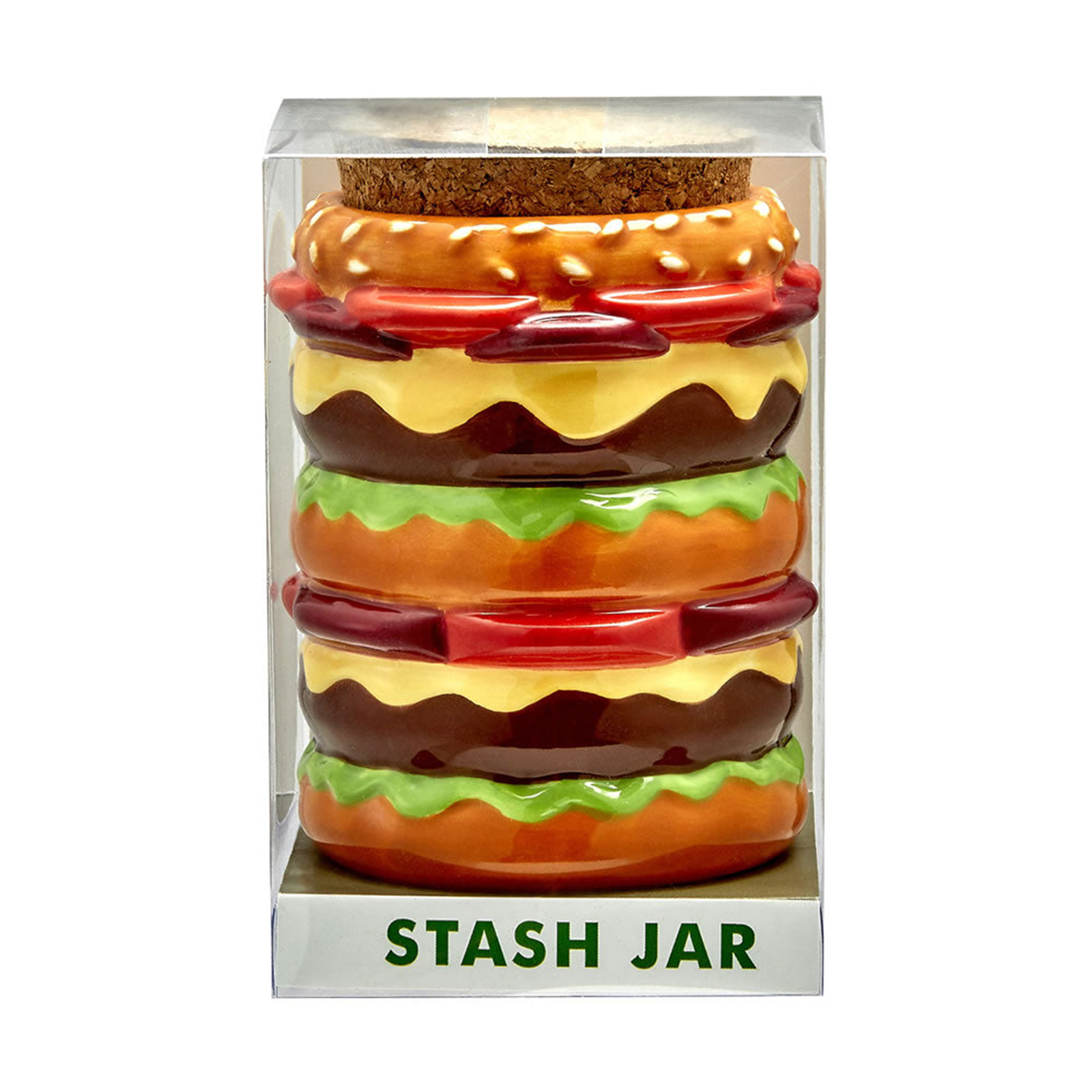 Cheeseburger Stash Jar INHALCO
