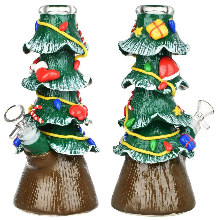 Christmas Tree Beaker Base Bongs INHALCO