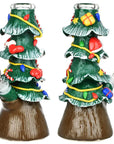 Christmas Tree Beaker Base Bongs - inhalco