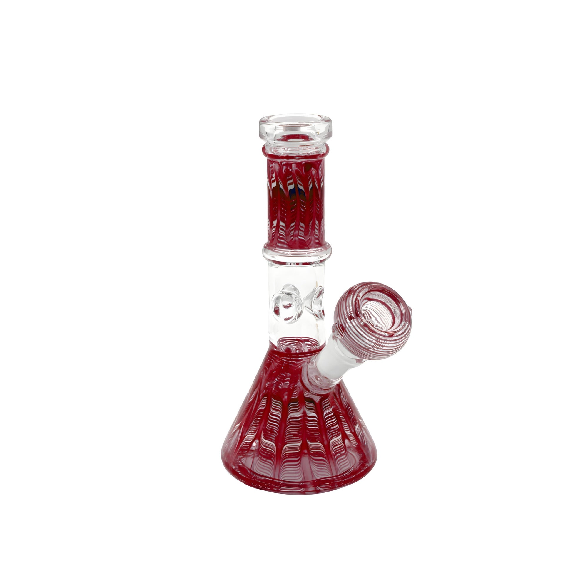 Red Chromatic Chill Beaker Bong