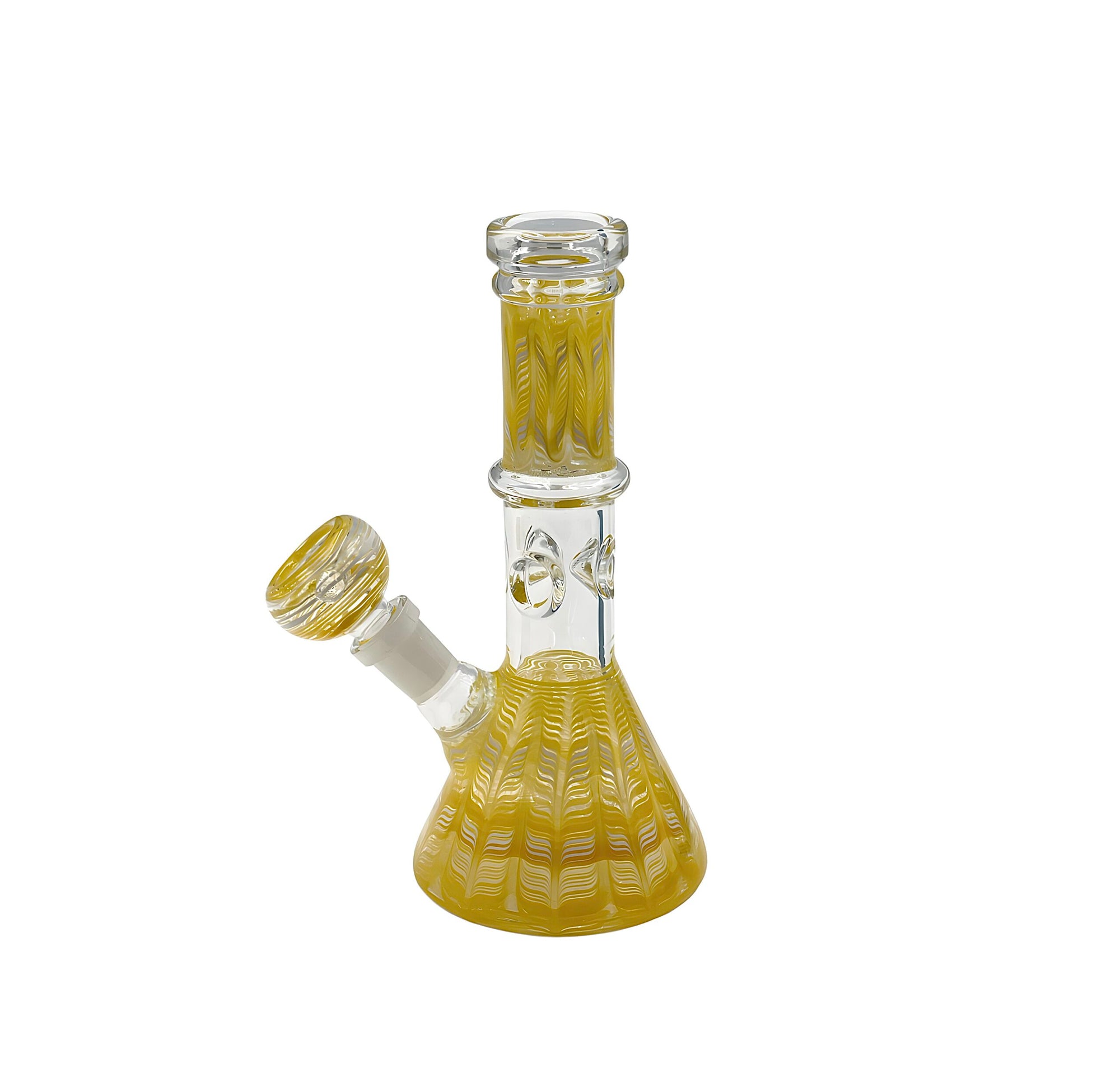 Yellow Chromatic Chill Beaker Bong