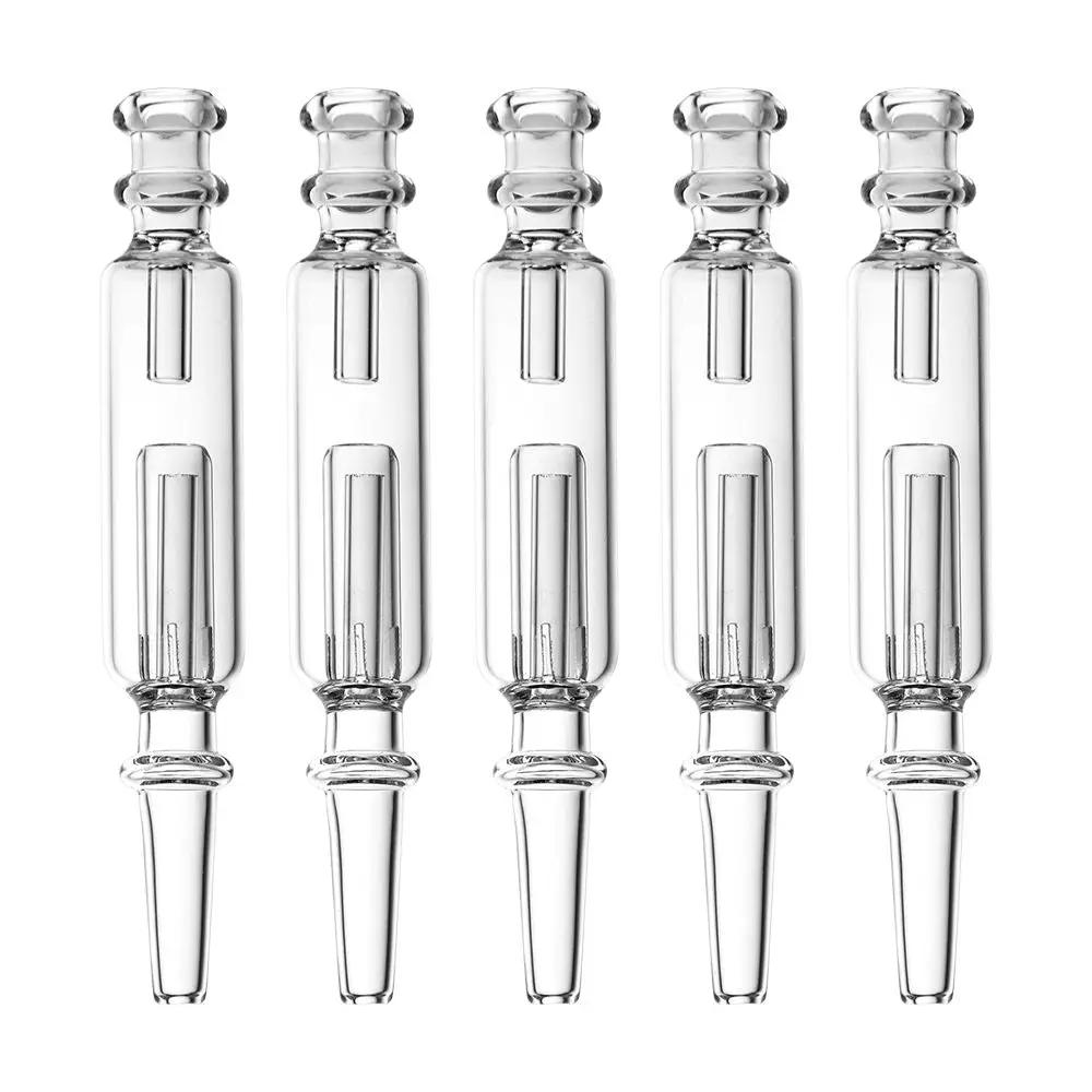 Clear Perc Bubbler Nectar Collector Straw - inhalco