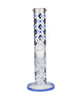 10" Color Maple Leaf Staight Bong