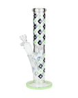 10" Color Maple Leaf Staight Bong