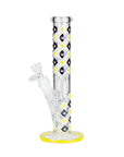 10" Color Maple Leaf Staight Bong