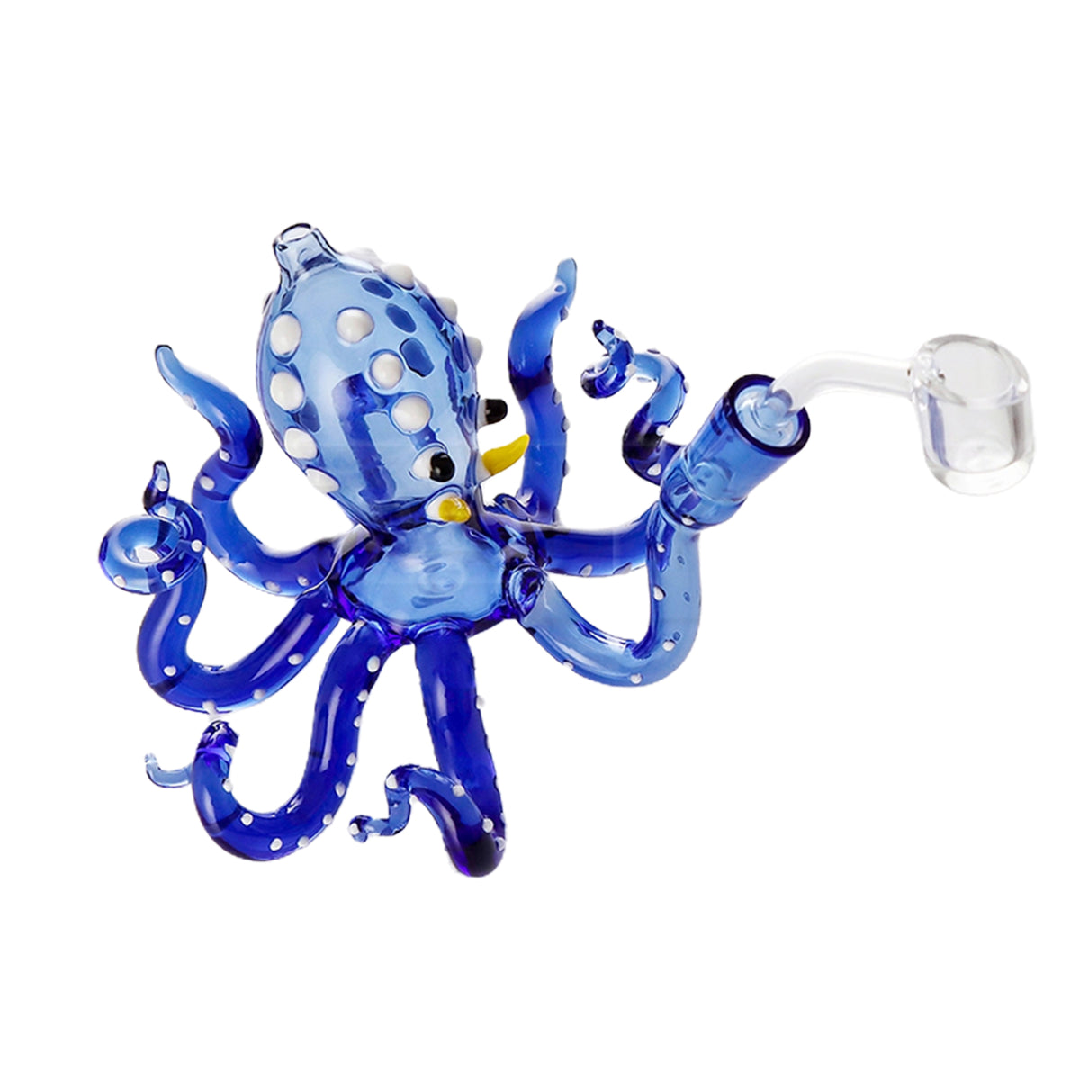 7-Inch Colored Octopus Dab Rig with Banger – INHALCO