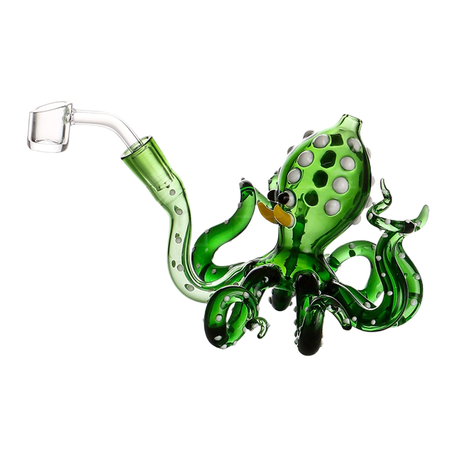 7-Inch Colored Octopus Dab Rig with Banger – INHALCO
