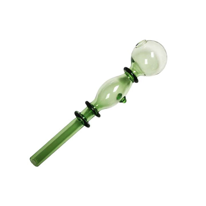 Colorful Oil Burner Glass Pipe - inhalco