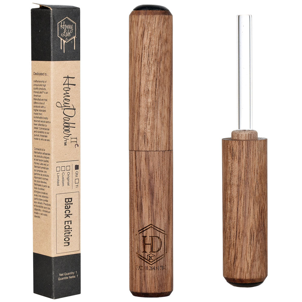 Compact Black Walnut Wooden Straws 4.25&quot;