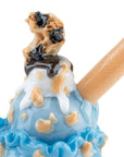 Cookie Monster Sundae Nano Dab Rig - inhalco