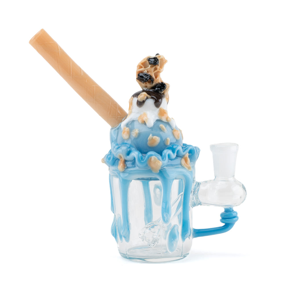 Cookie Monster Sundae Nano Dab Rig - inhalco