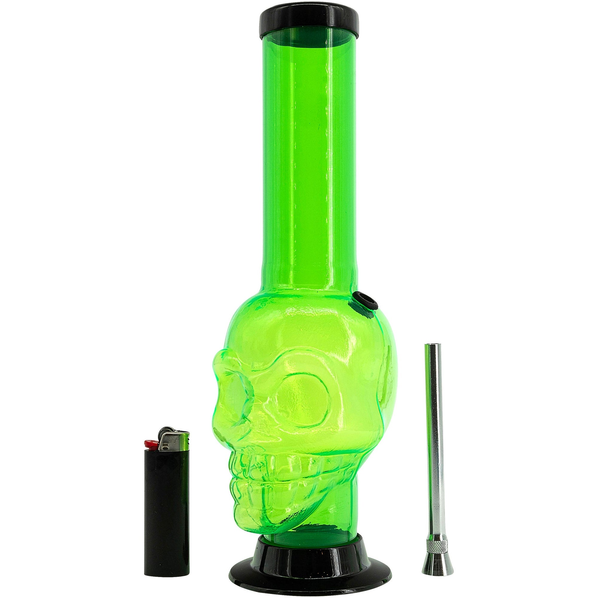 Acrylic Skull Chamber Bong