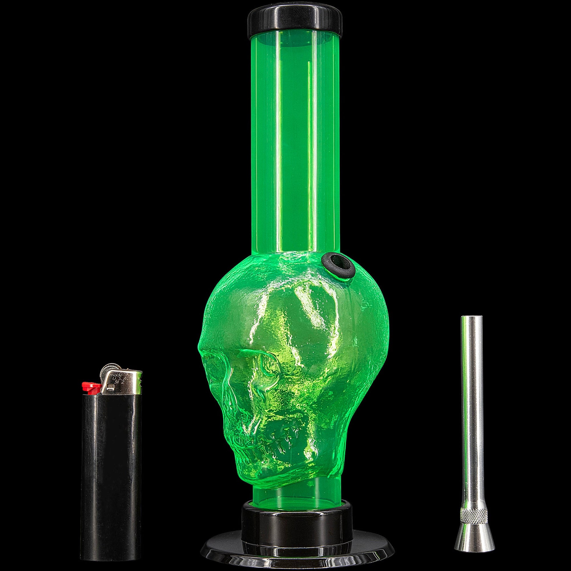 Multiple Colors Acrylic Skull Bong