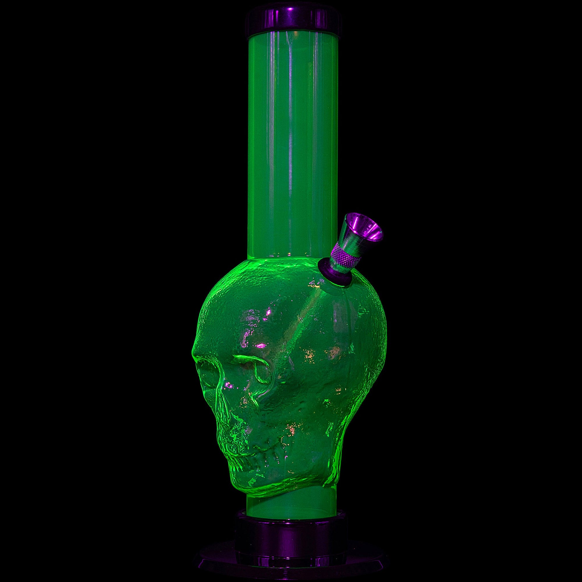 Multiple Colors Acrylic Skull Bong