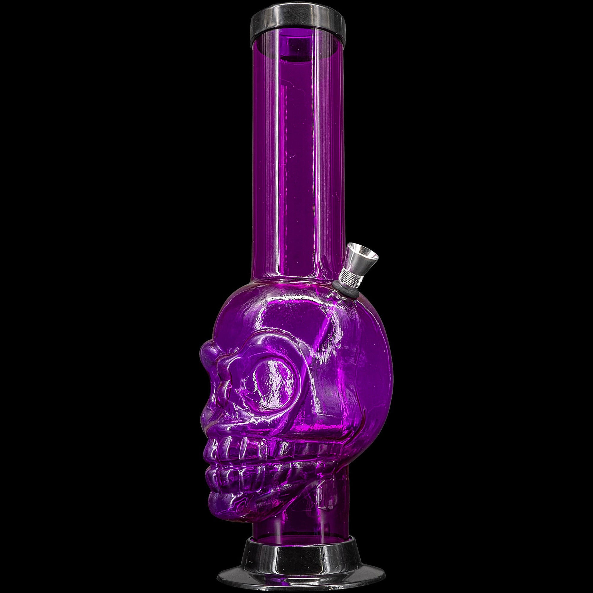 Acrylic Skull Chamber Bong