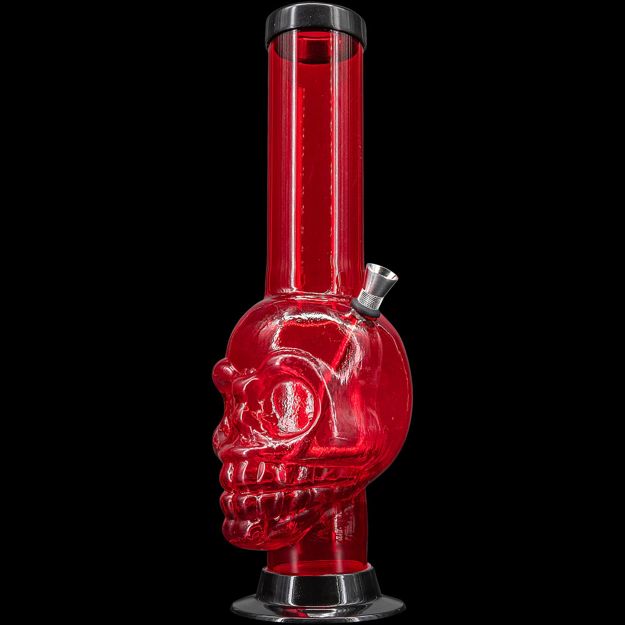 Acrylic Skull Chamber Bong