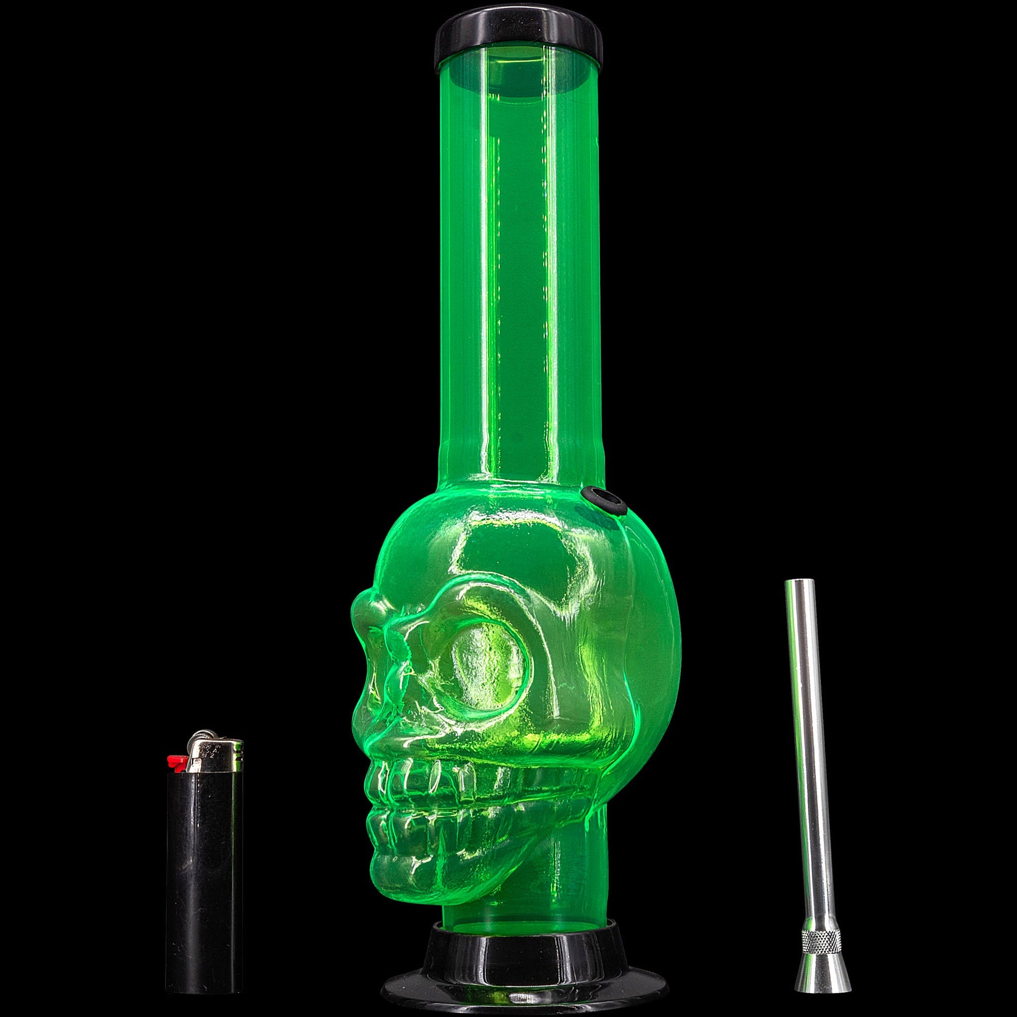 Acrylic Skull Chamber Bong