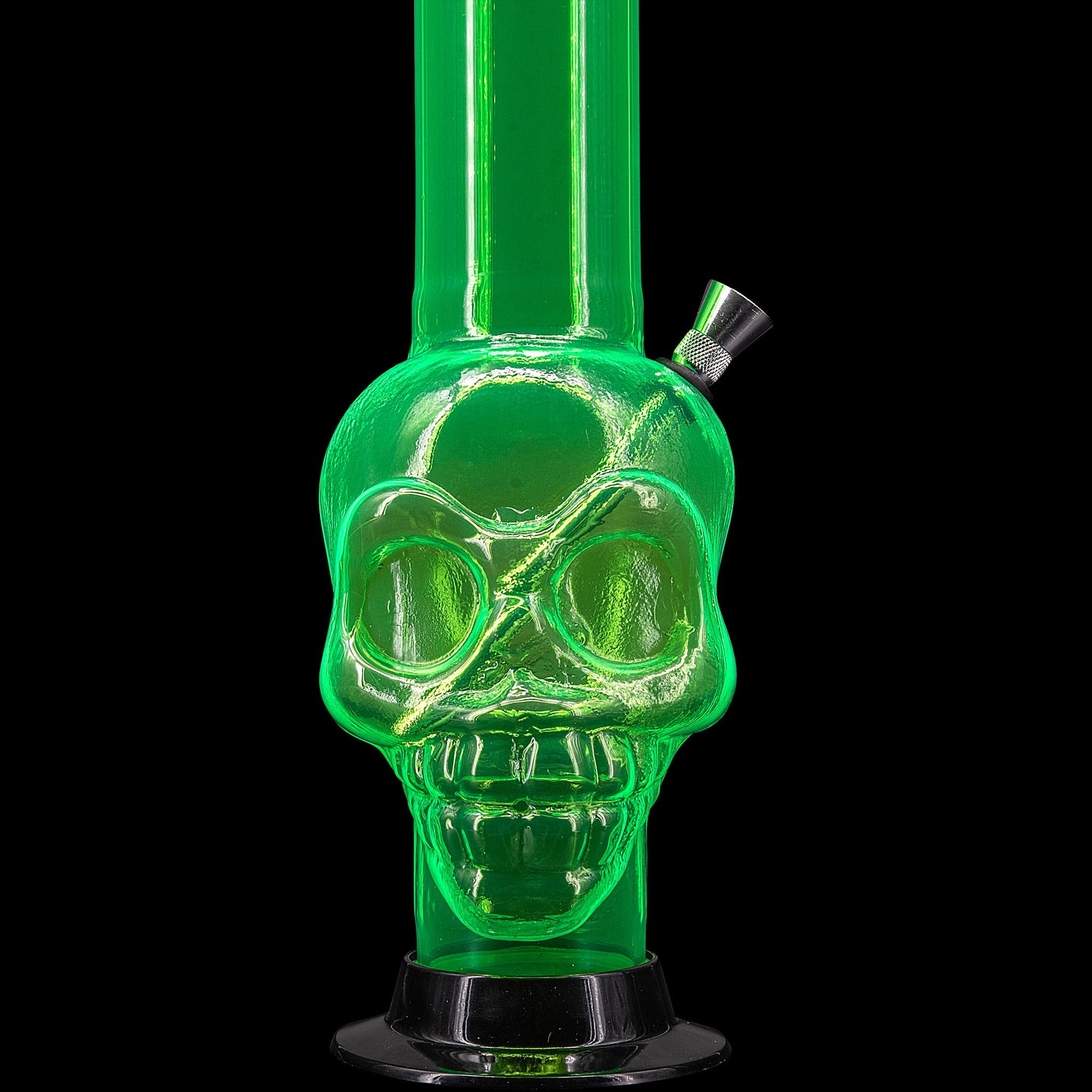 Acrylic Skull Chamber Bong