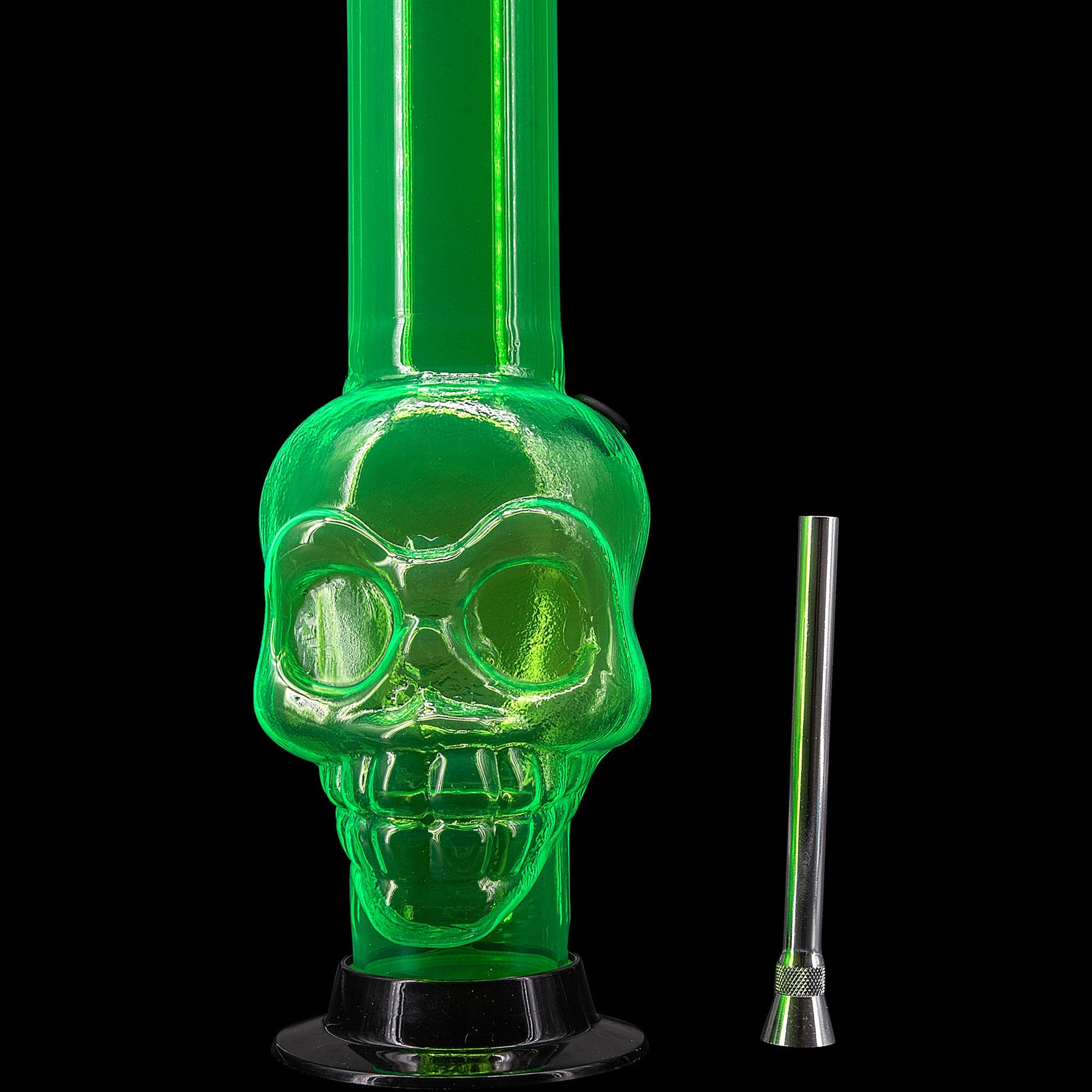 Acrylic Skull Chamber Bong