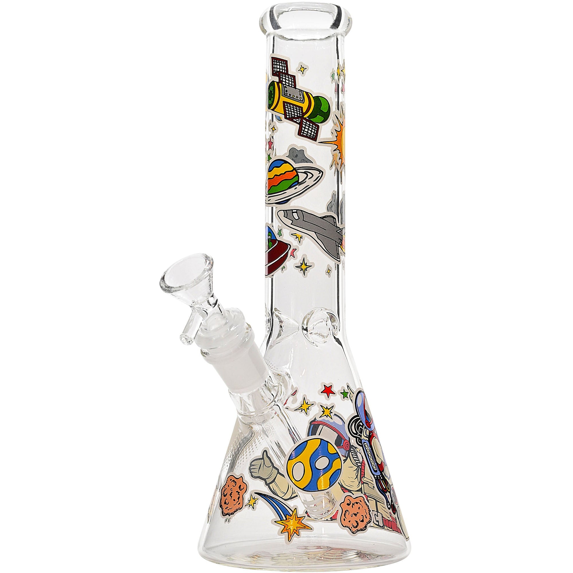 Space Beaker 10 Inch 5mm Thick Glass