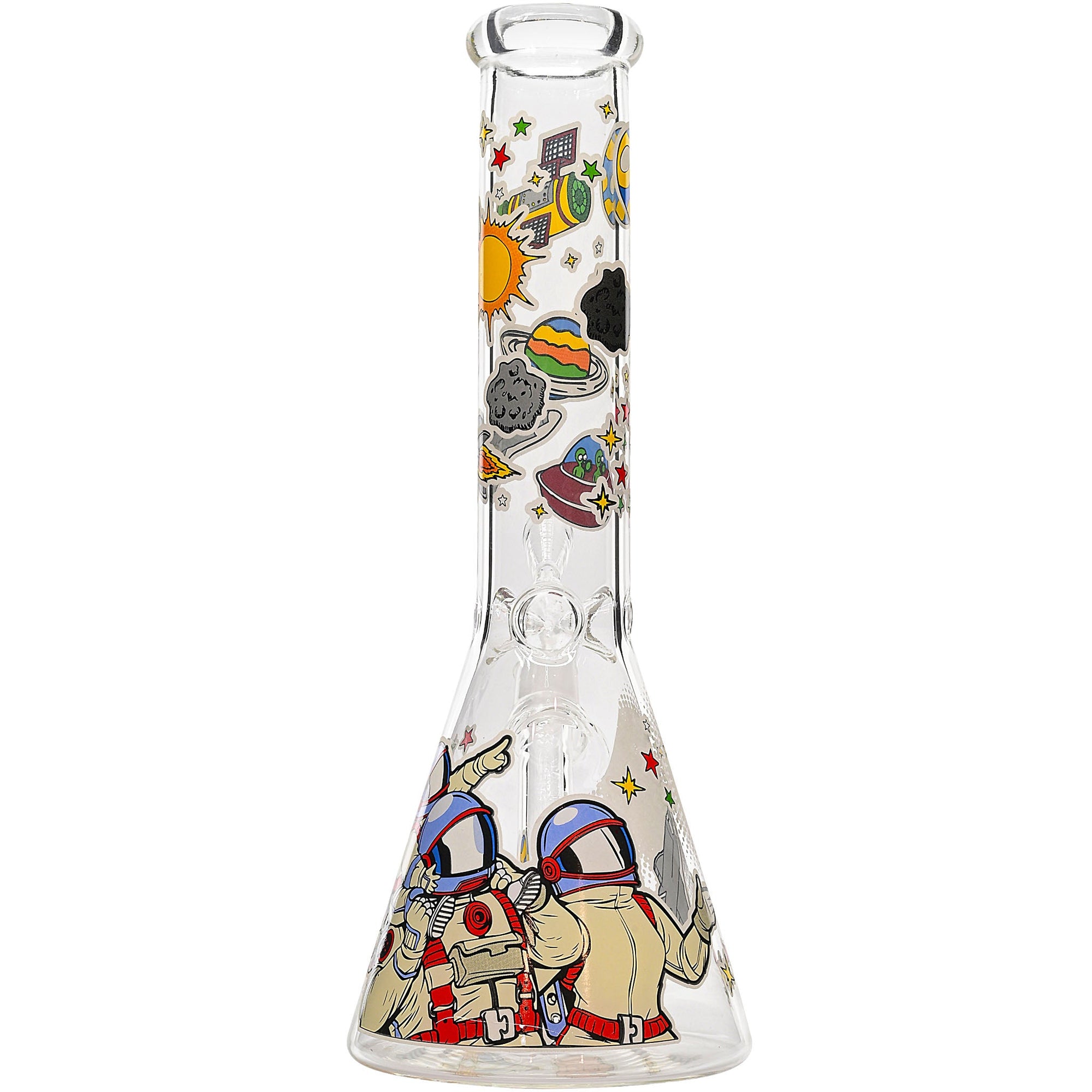Space Beaker 10 Inch 5mm Thick Glass