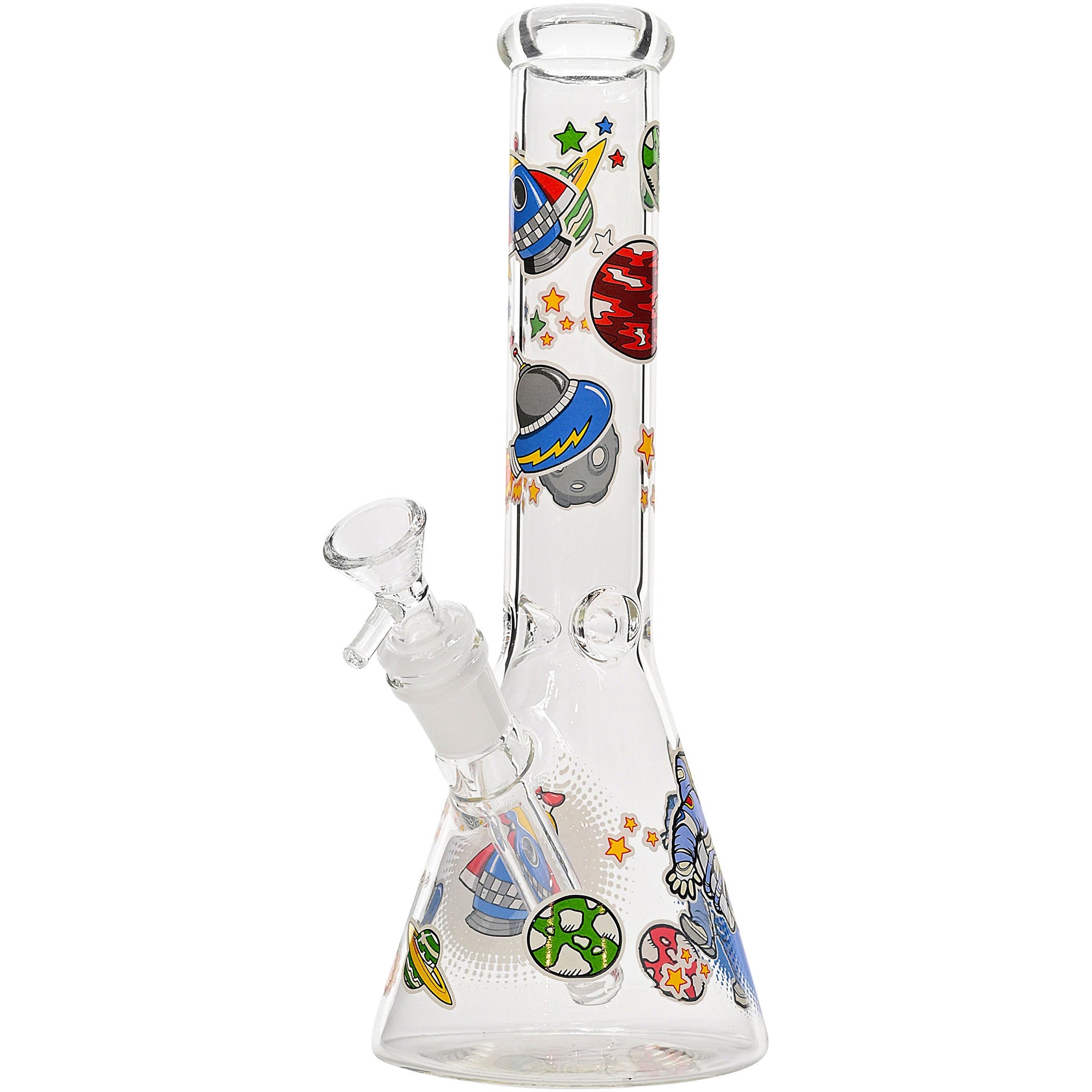 Space Beaker 10 Inch 5mm Thick Glass