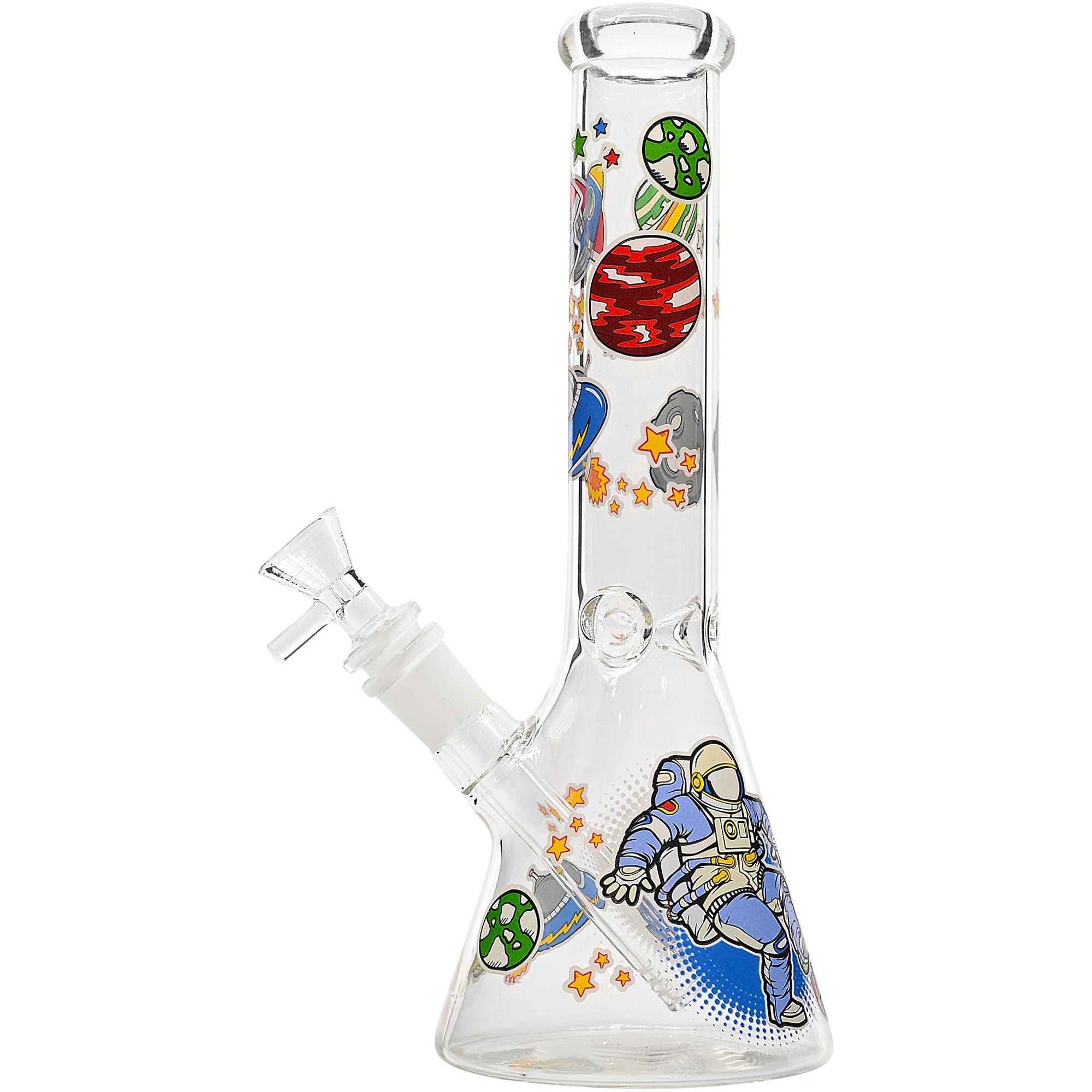 Space Beaker 10 Inch 5mm Thick Glass