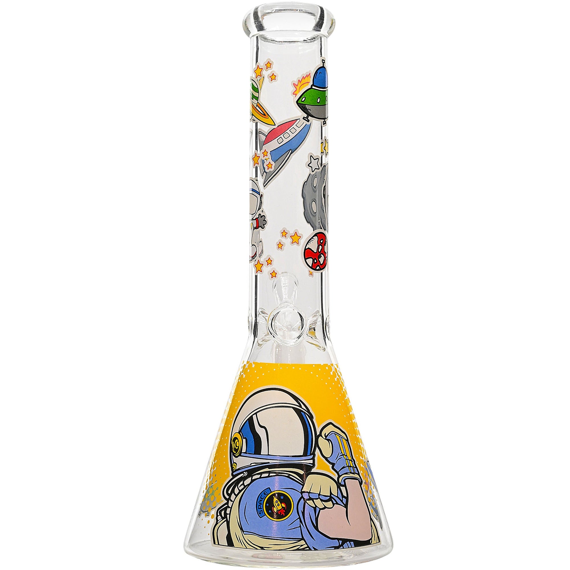 Space Beaker 10 Inch 5mm Thick Glass