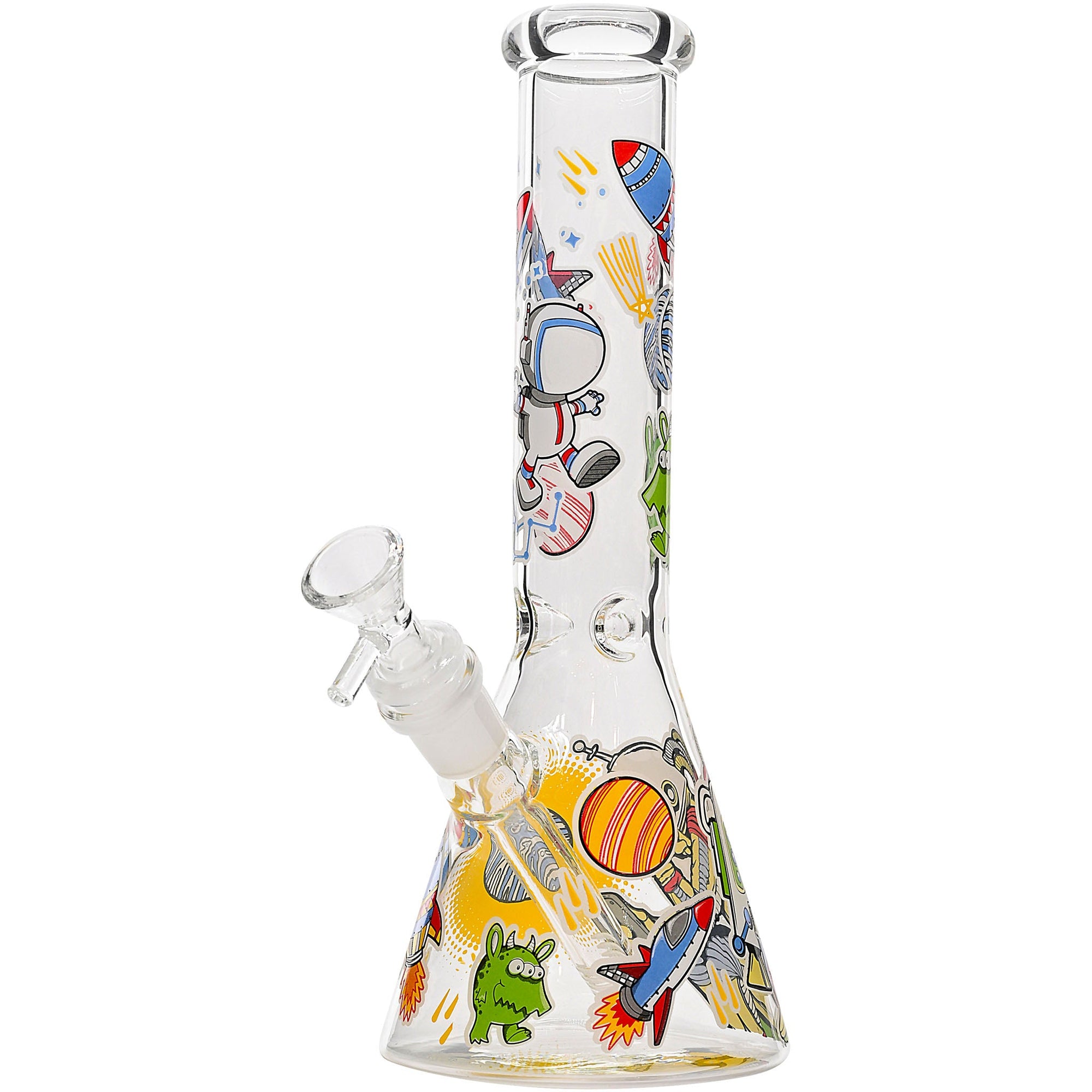 Space Beaker 10 Inch 5mm Thick Glass